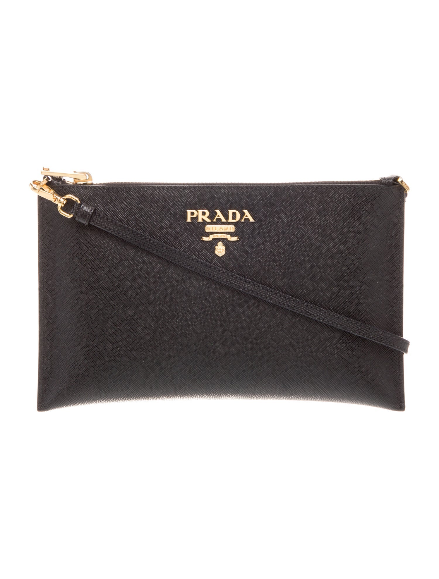 Prada Saffiano Leather Clutch
