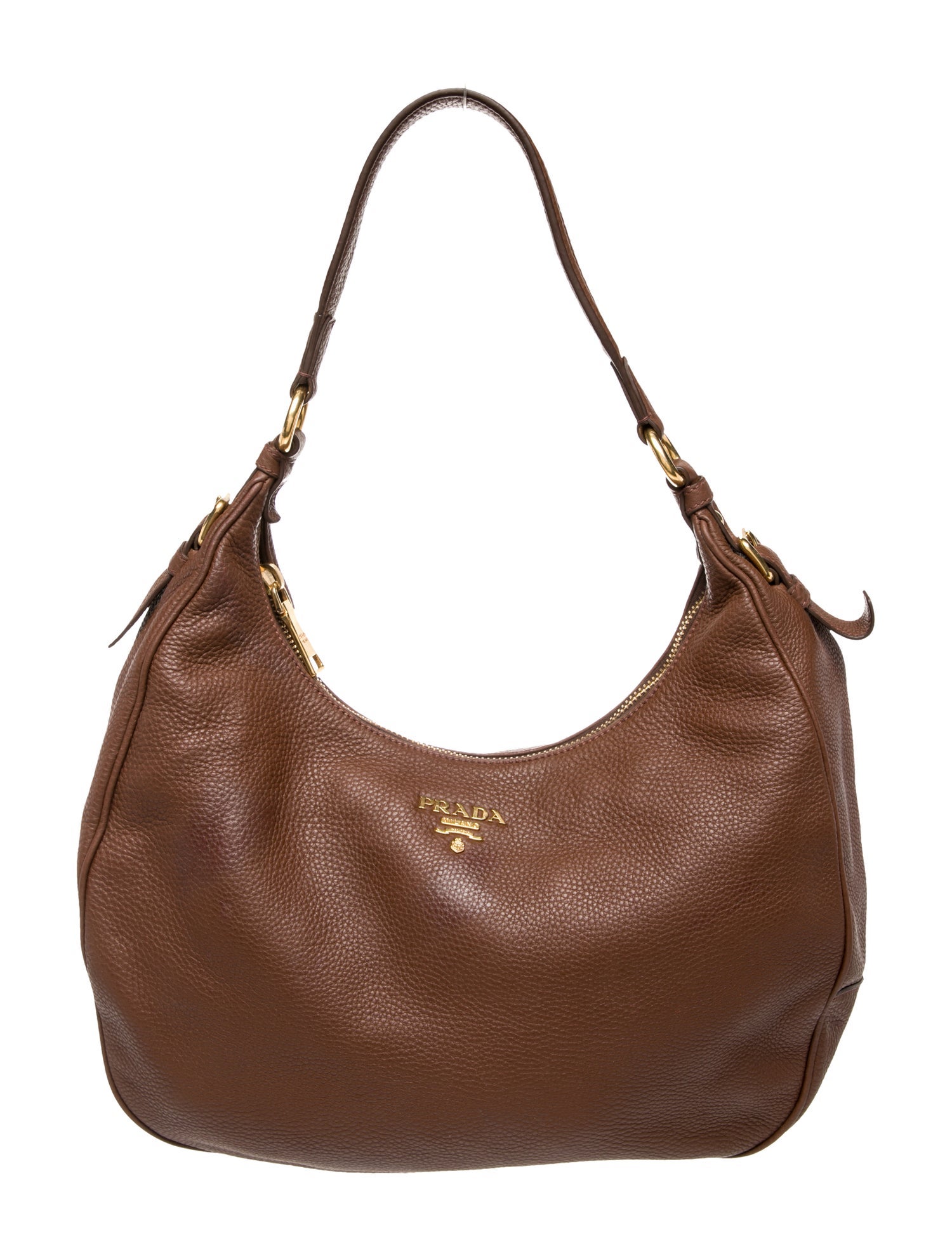 Prada Vitello Daino Leather Shoulder Bag