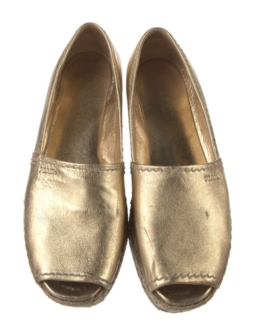 Prada Leather Espadrilles