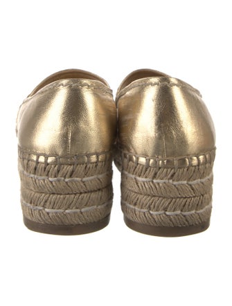 Prada Leather Espadrilles