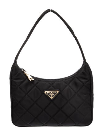 Prada Enameled Metal Triangle Re-Edition 2000