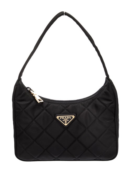 Prada Enameled Metal Triangle Re-Edition 2000