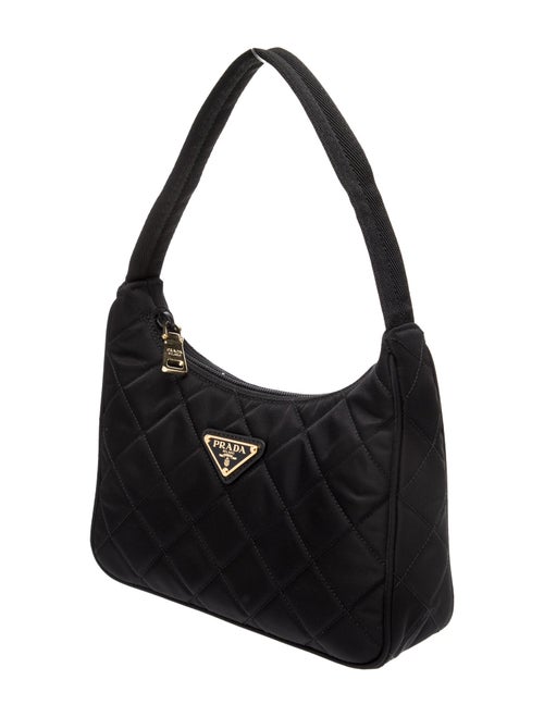 Prada Enameled Metal Triangle Re-Edition 2000