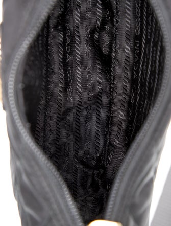 Prada Enameled Metal Triangle Re-Edition 2000