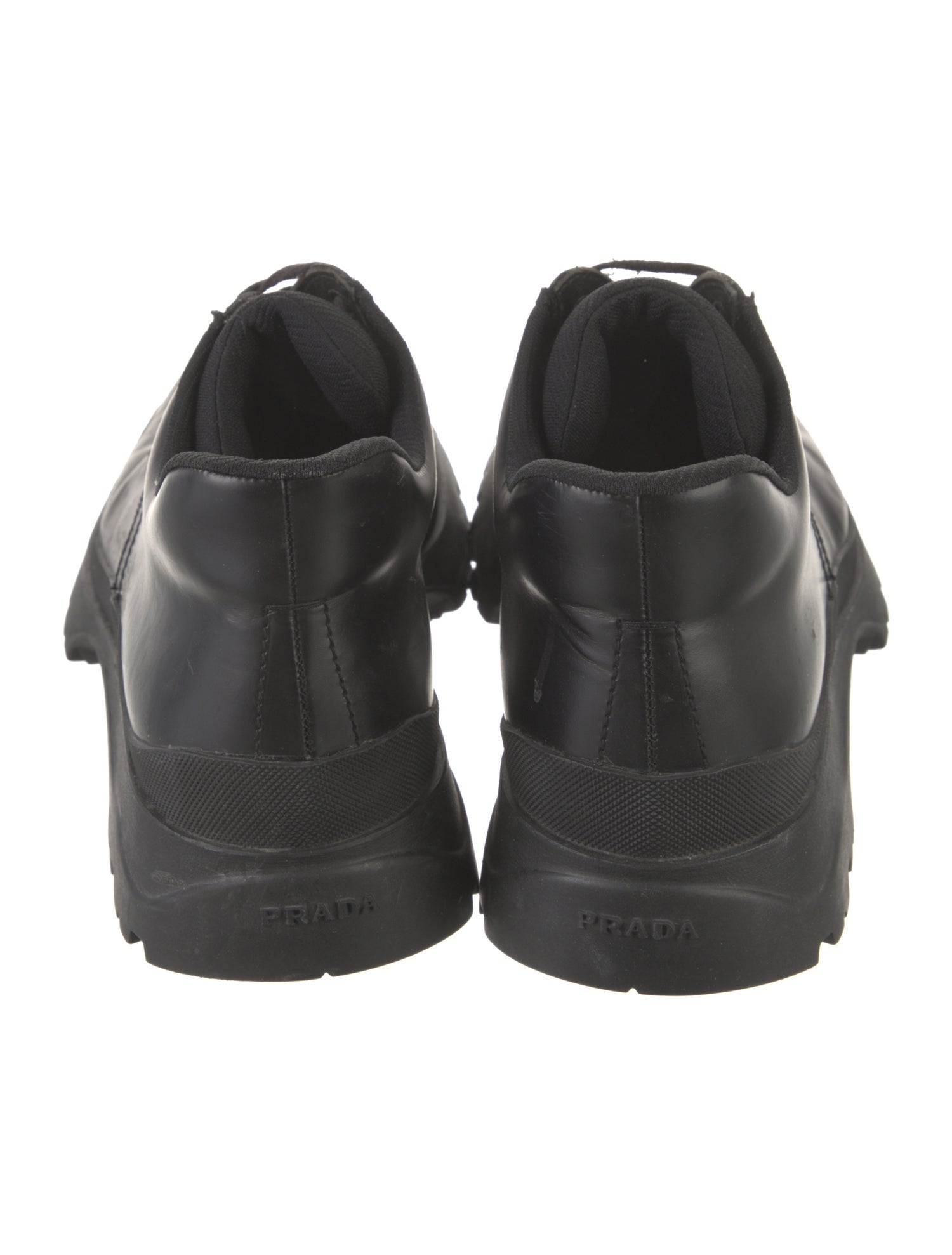 Prada Leather Derby Shoes