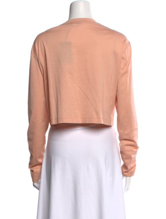 Prada 2022 Crew Neck Crop Top