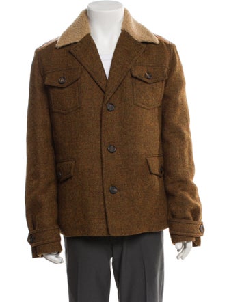 Prada 2017 Virgin Wool Utility Jacket