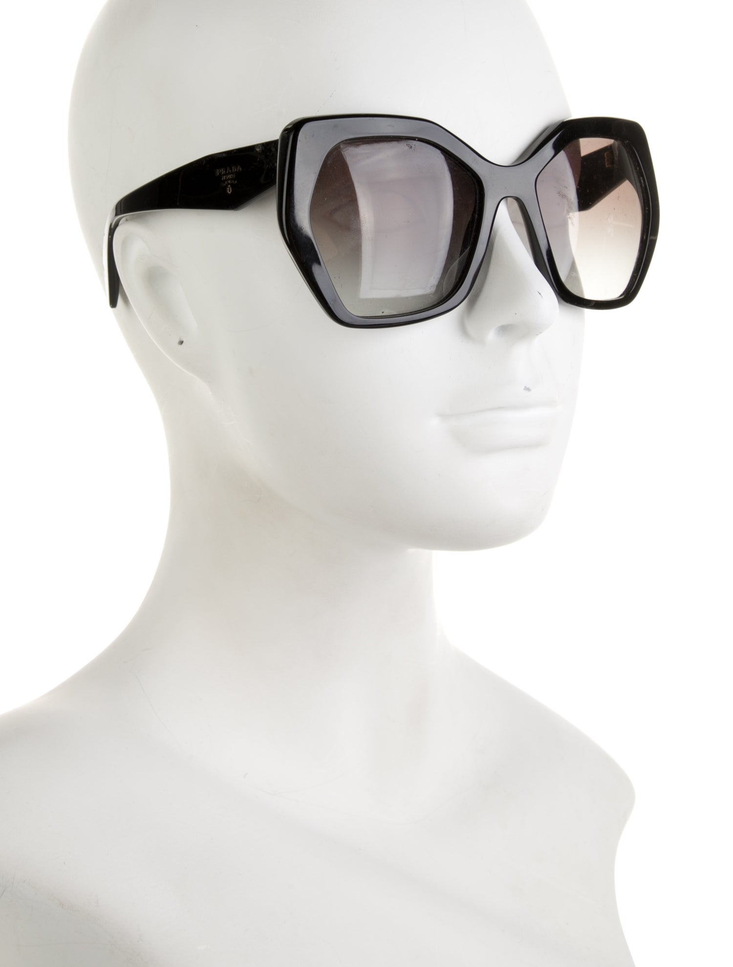 Prada Oversize Gradient Sunglasses