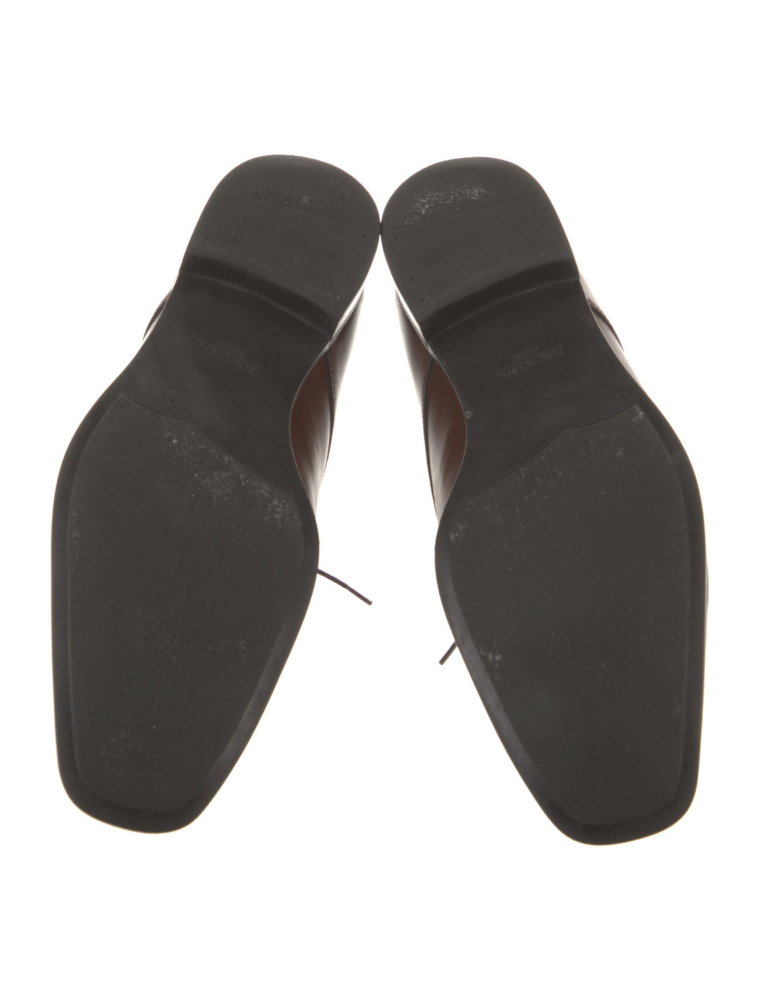 Prada Leather Derby Shoes