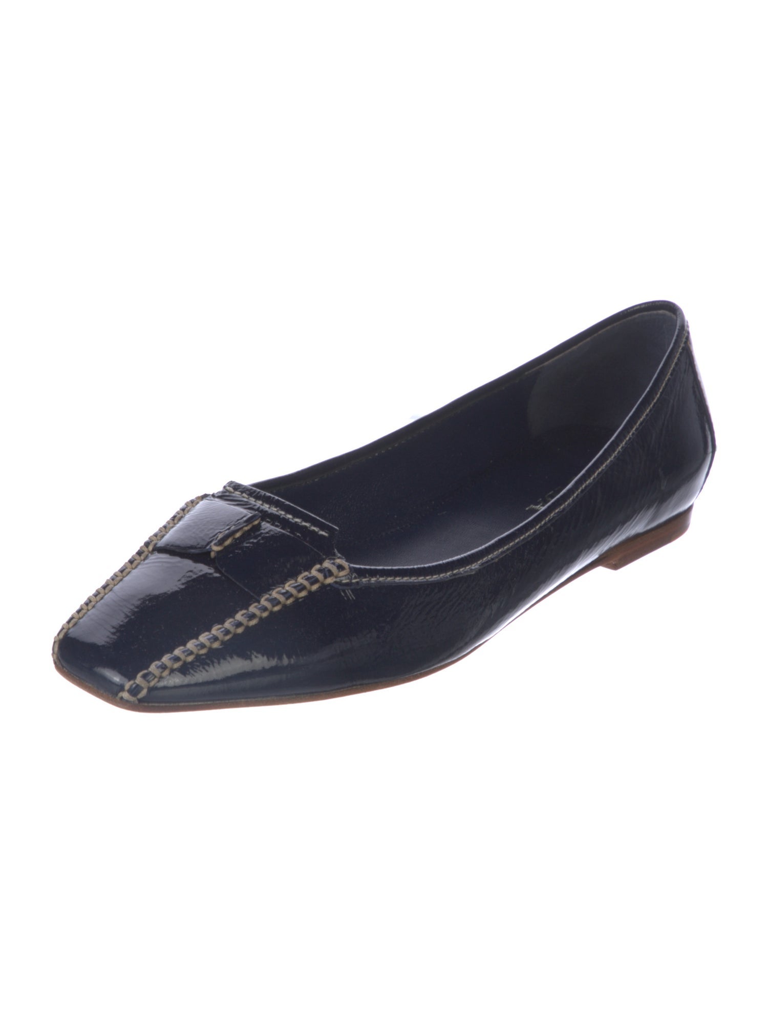 Prada Patent Leather Ballet Flats