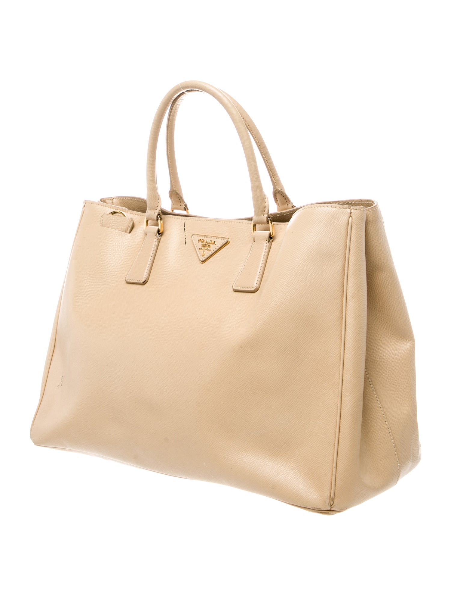 Prada Saffiano Leather Top Handle Bag