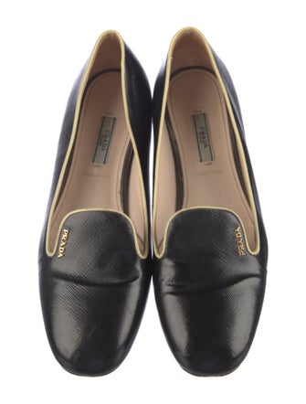 Prada Saffiano Leather Loafers