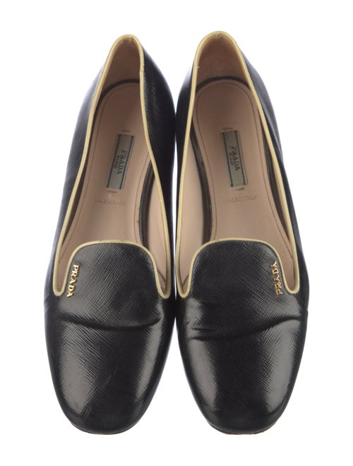 Prada Saffiano Leather Loafers