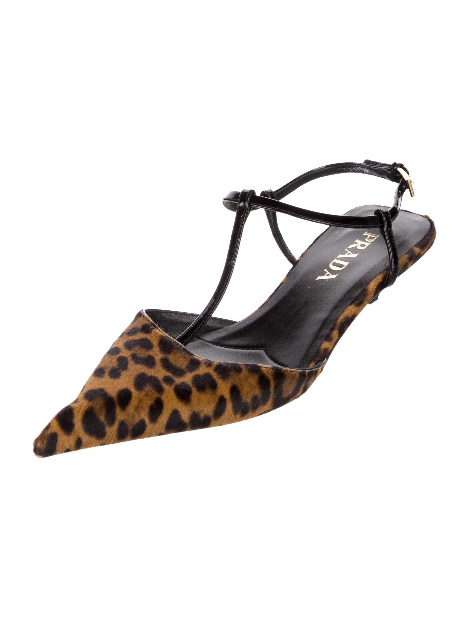 Prada Ponyhair Animal Print Sneakers