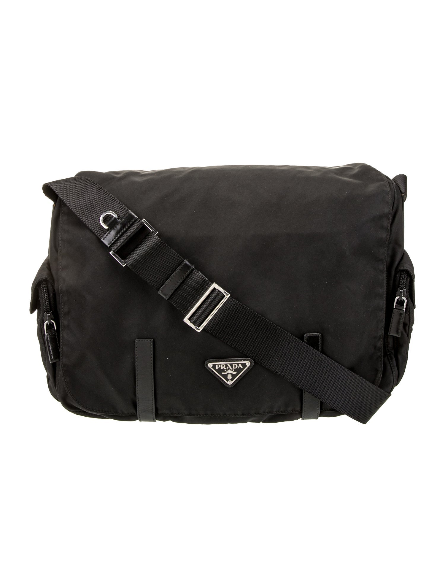 Prada Tessuto Nylon Messenger Bag