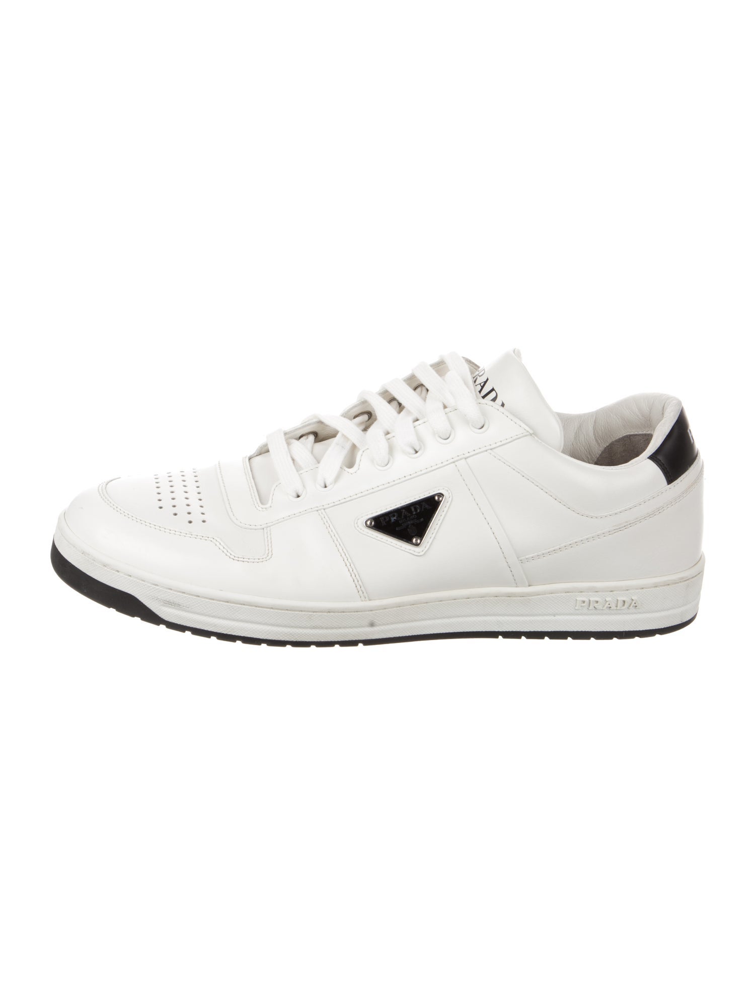 Prada Leather Athletic Sneakers