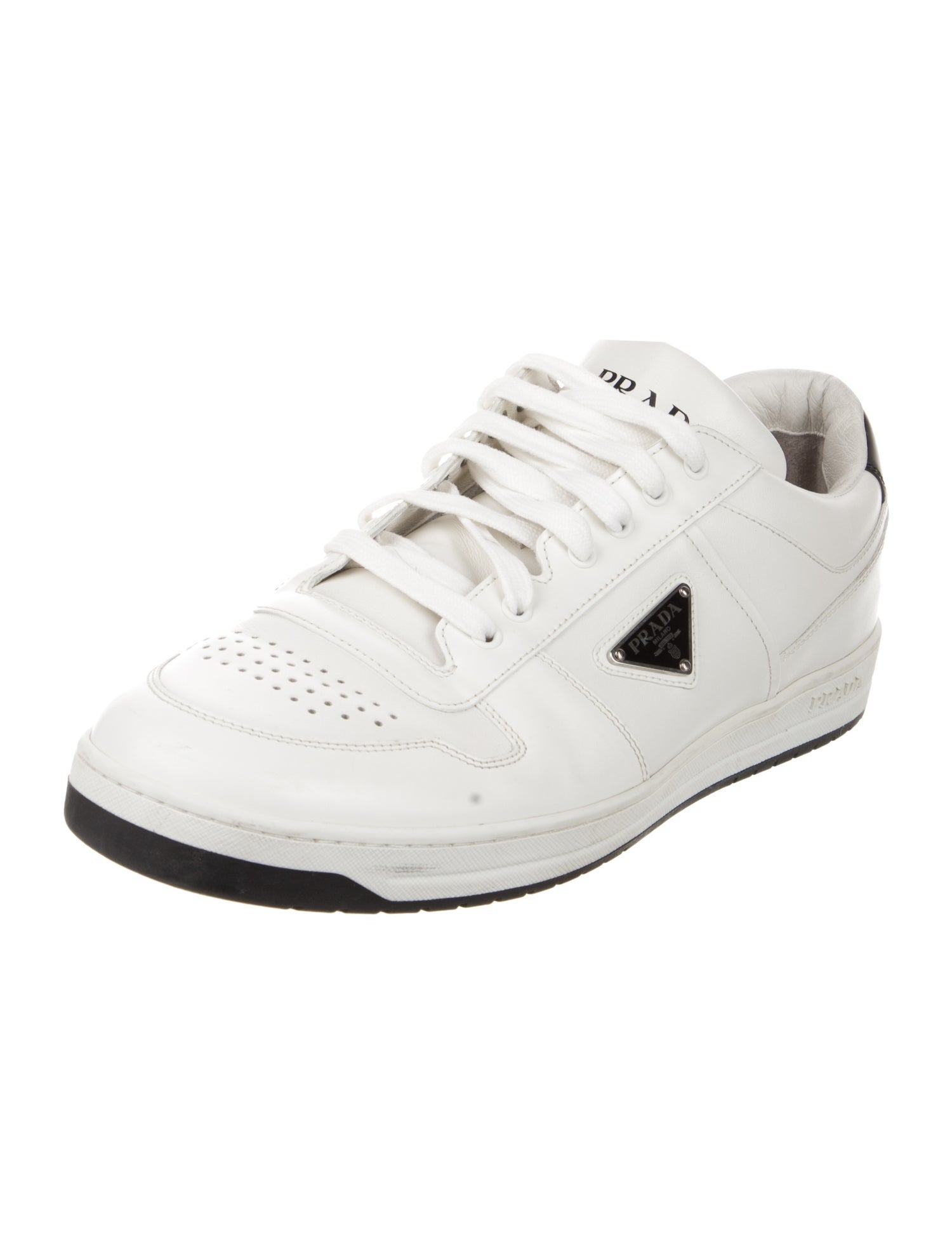 Prada Leather Athletic Sneakers