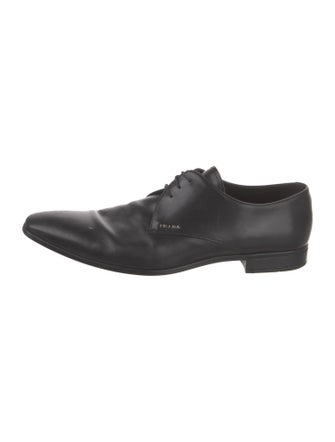 Prada Leather Derby Shoes