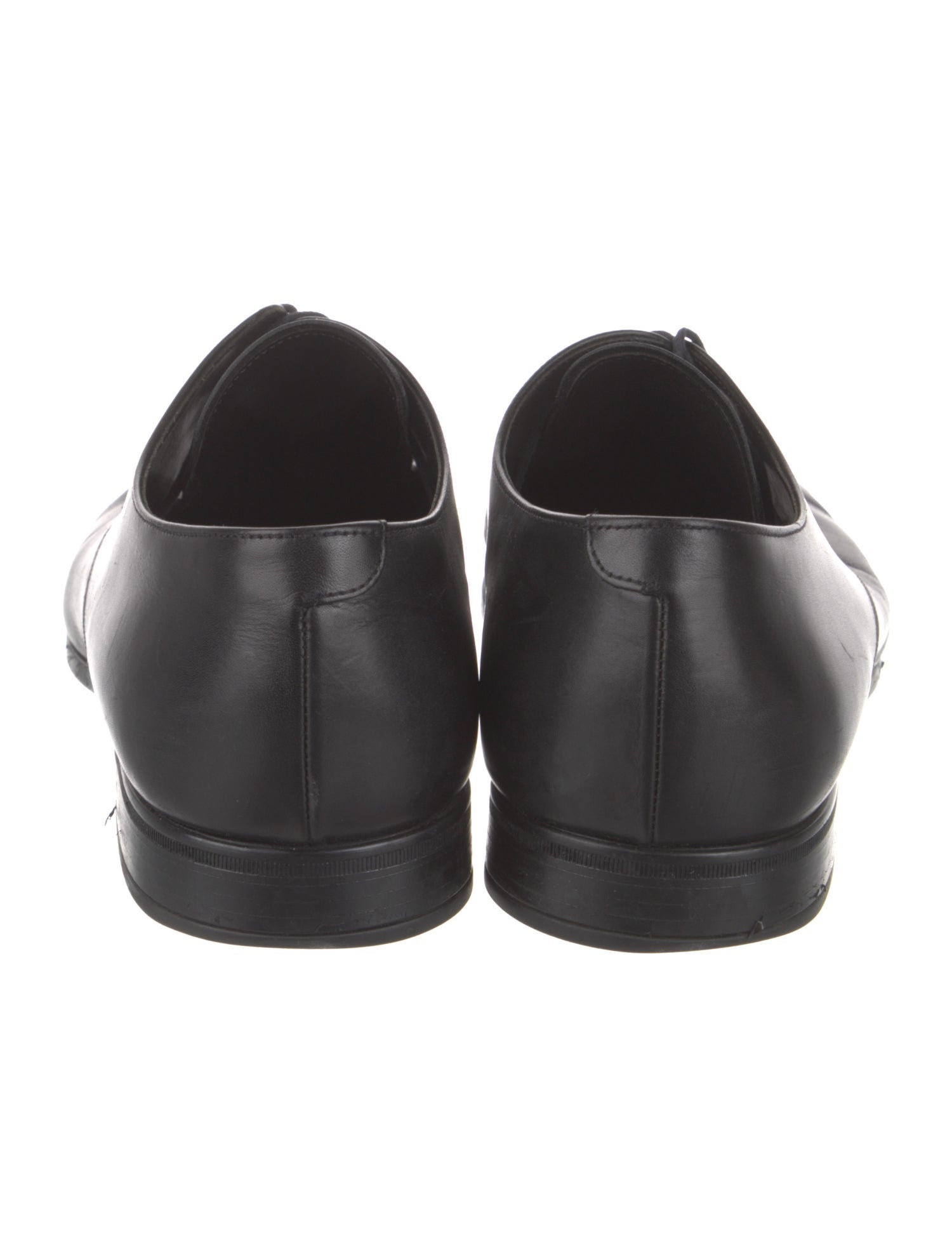 Prada Leather Derby Shoes