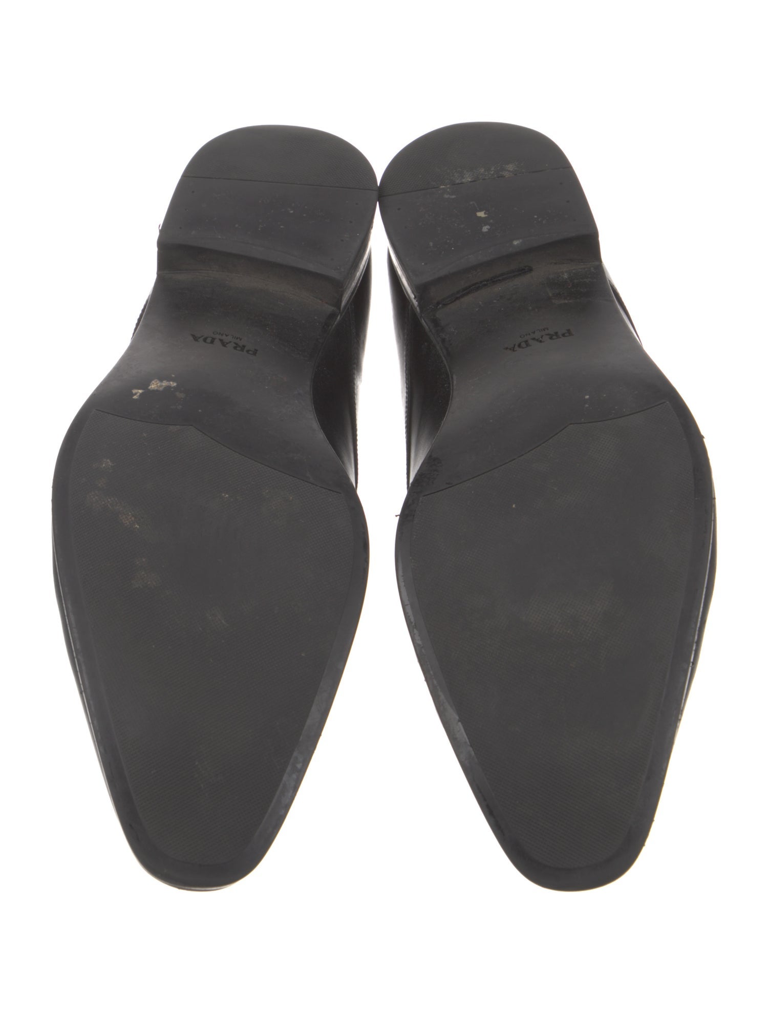 Prada Leather Derby Shoes