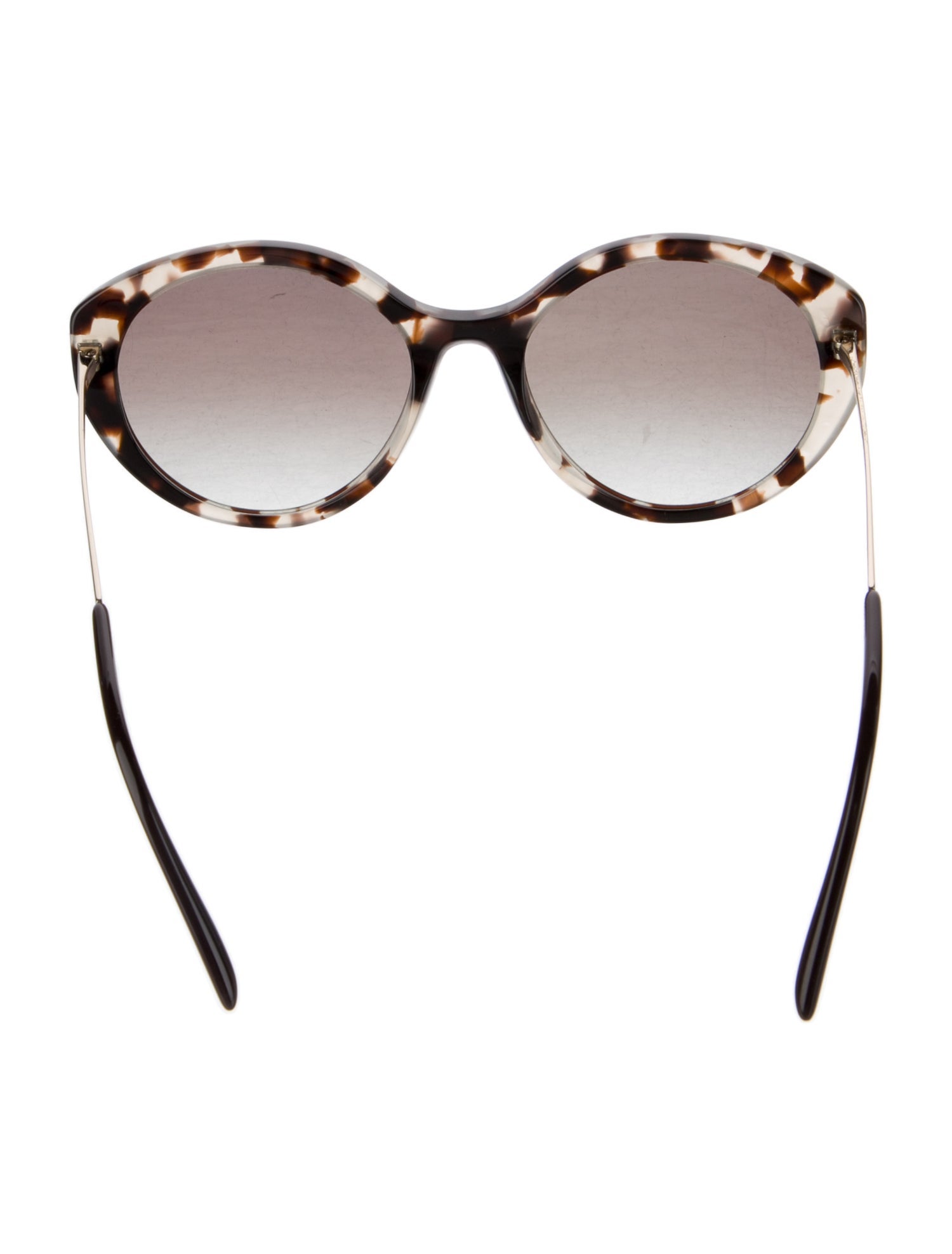 Prada Cat-Eye Mirrored Sunglasses
