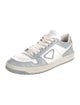 Prada Leather Colorblock Pattern Sneakers