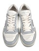 Prada Leather Colorblock Pattern Sneakers