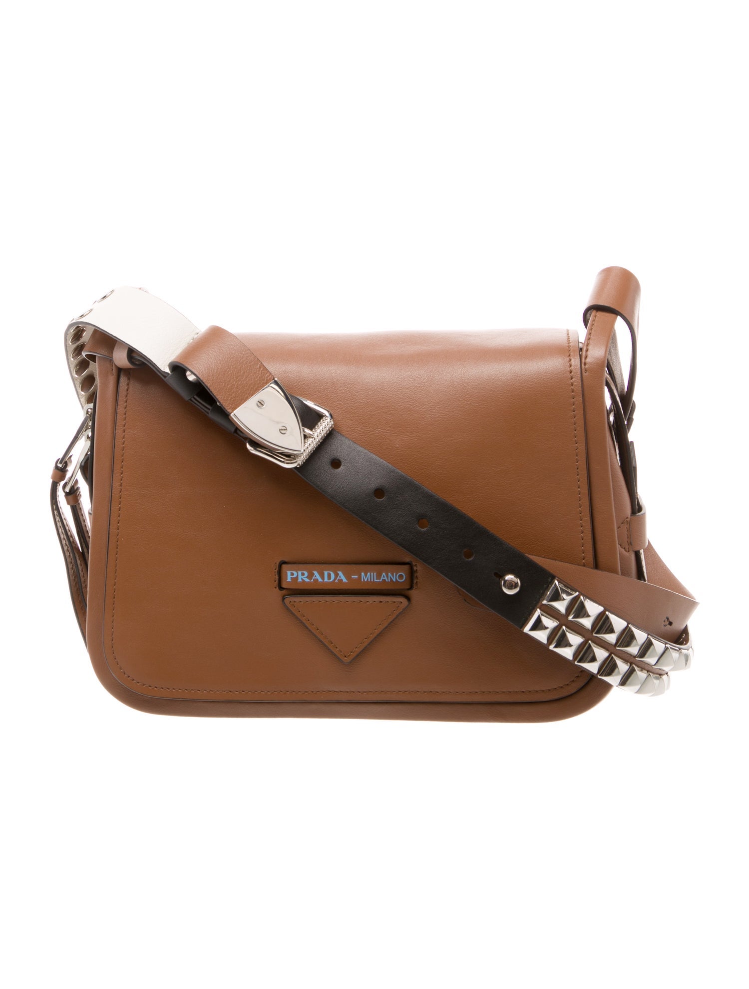 Prada Enameled Metal Triangle Concept