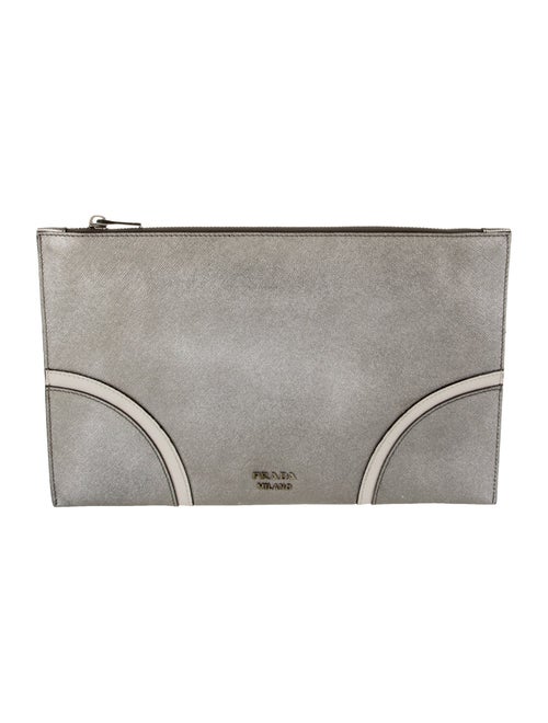 Prada Saffiano Lux Leather Portfolio