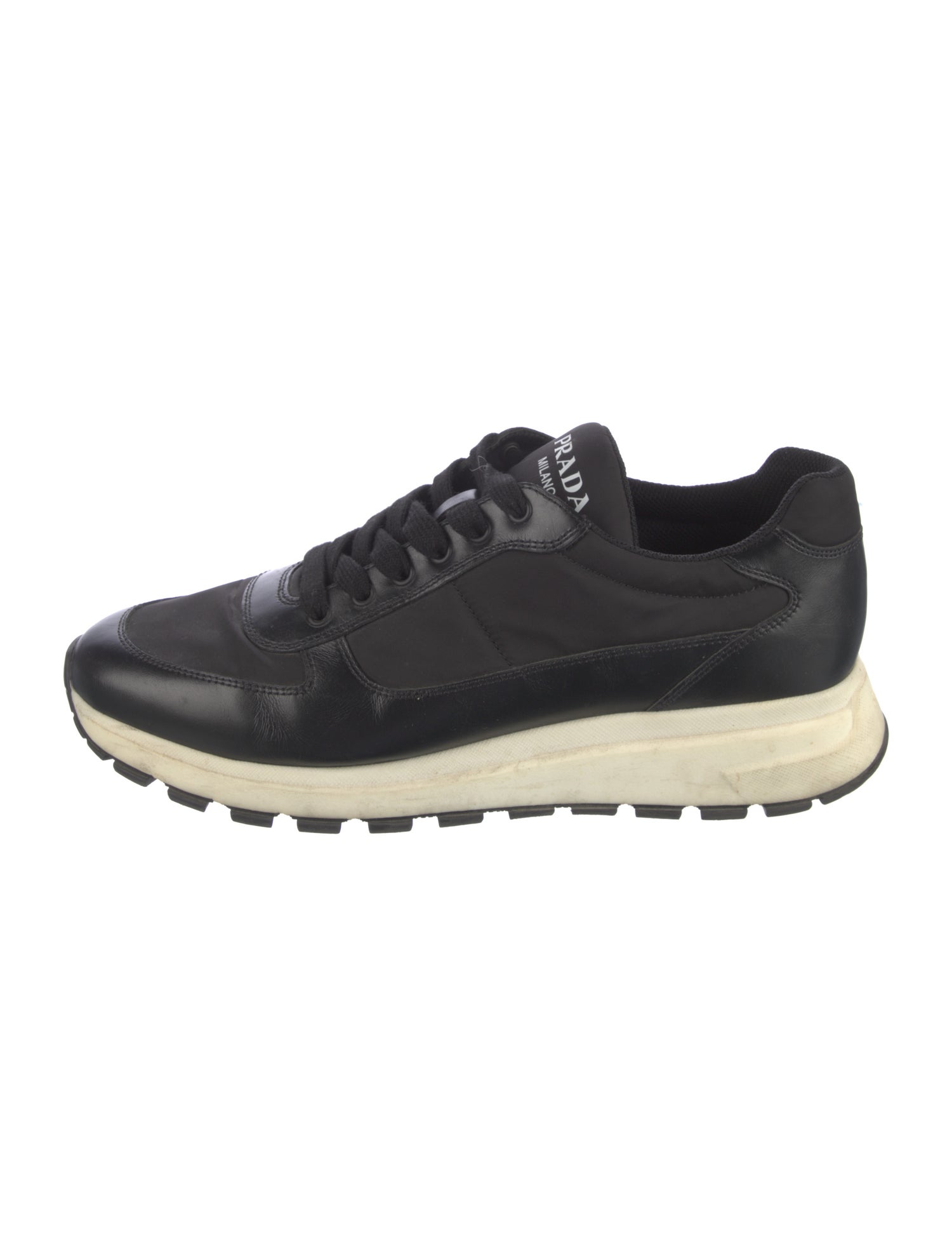 Prada Leather Sneakers