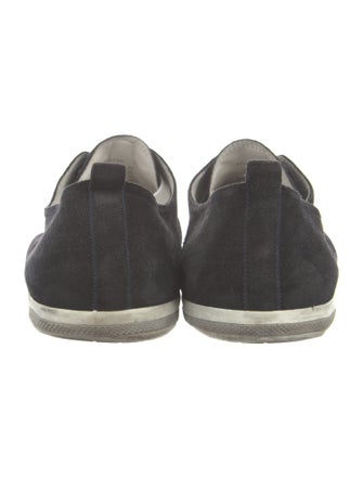 Prada Suede Printed Sneakers