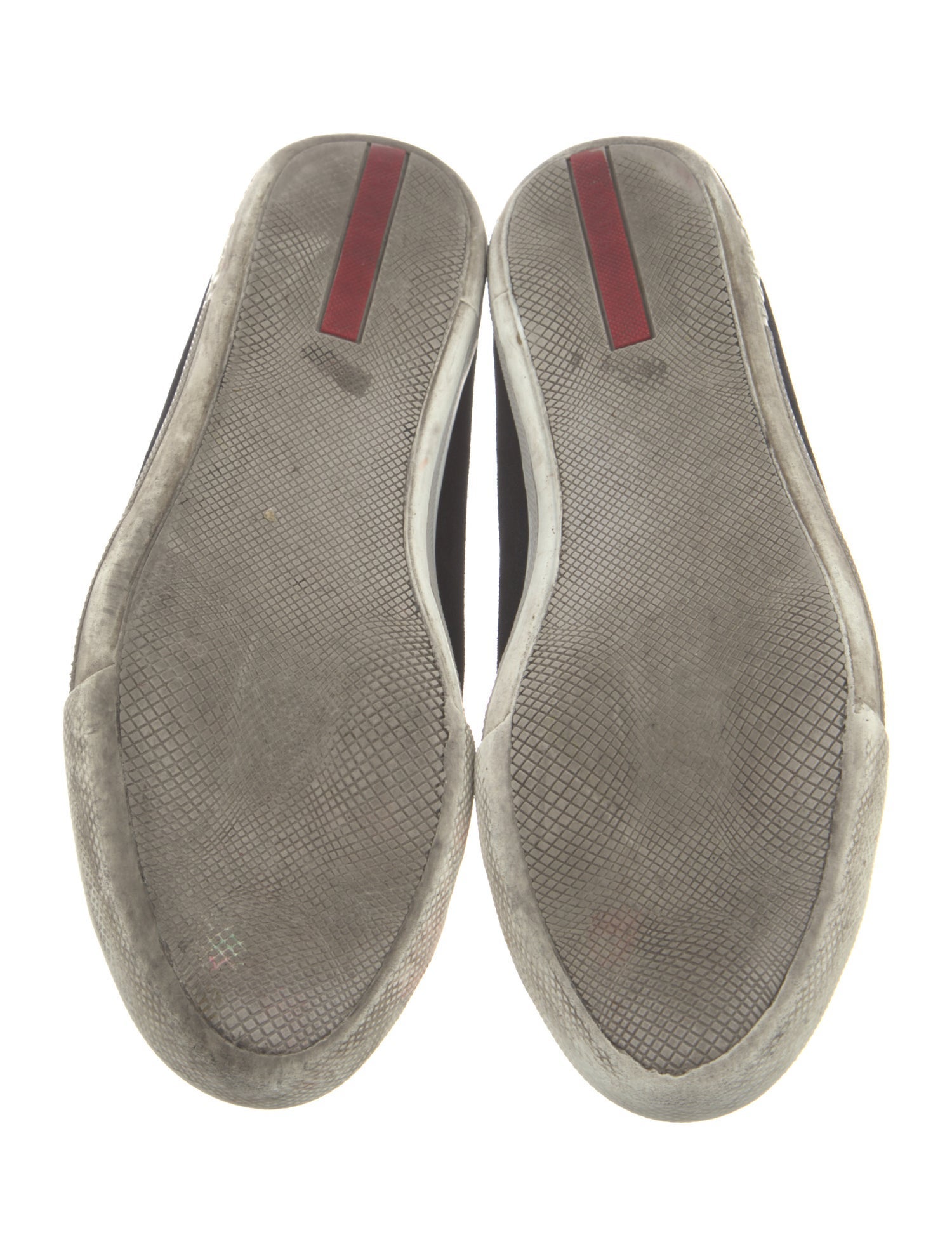 Prada Suede Printed Sneakers