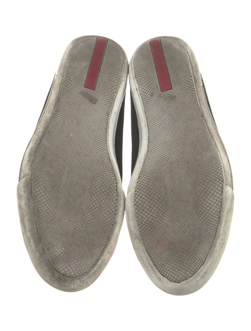 Prada Suede Printed Sneakers
