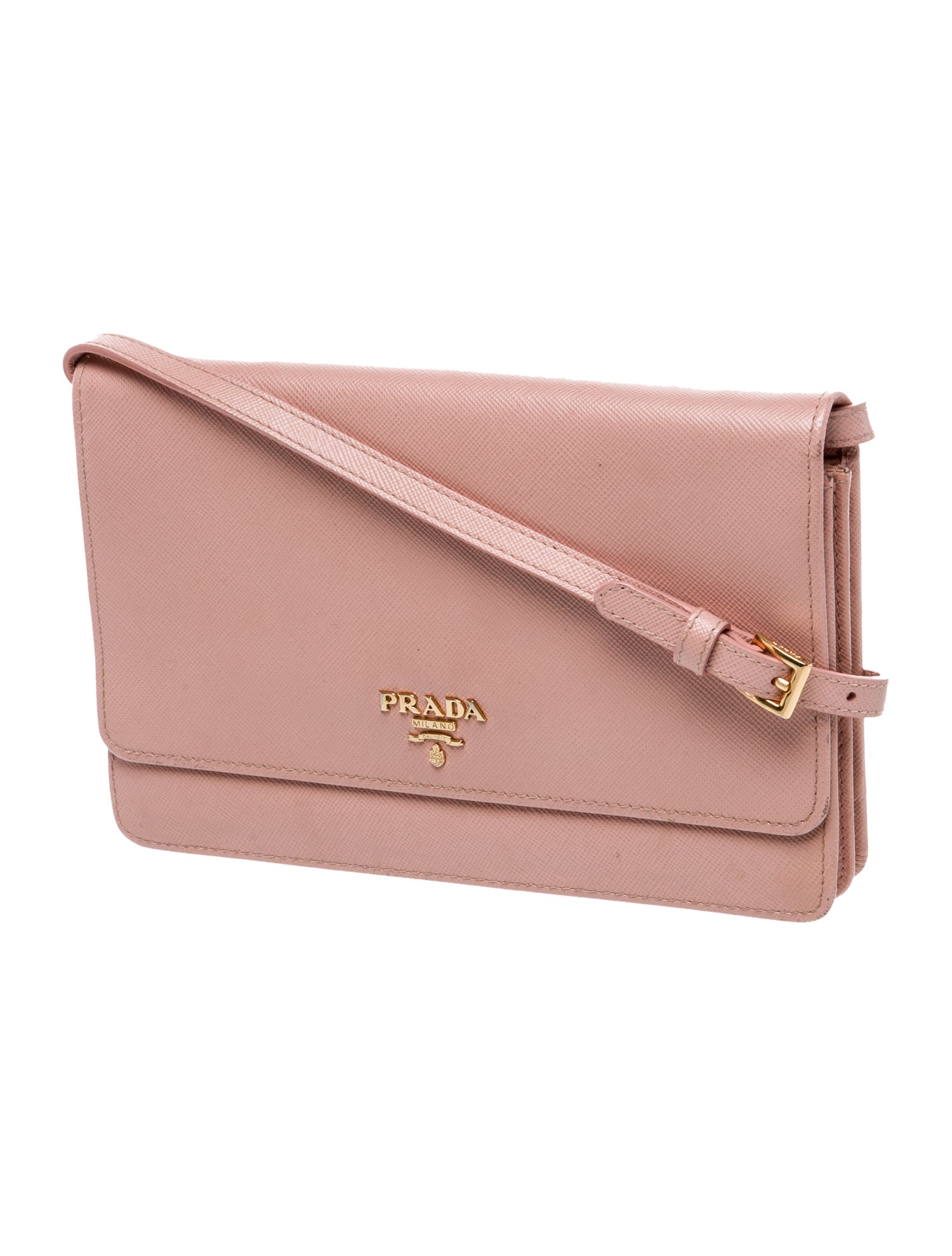 Prada Saffiano Leather Metal