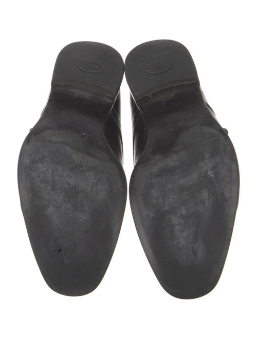 Prada Saffiano Leather Patent Leather Oxfords