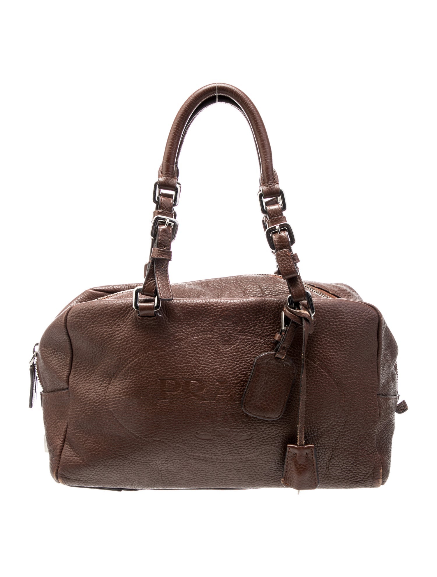 Prada Vitello Daino Leather Bauletto