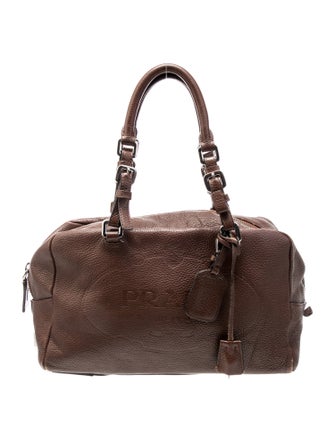 Prada Vitello Daino Leather Bauletto