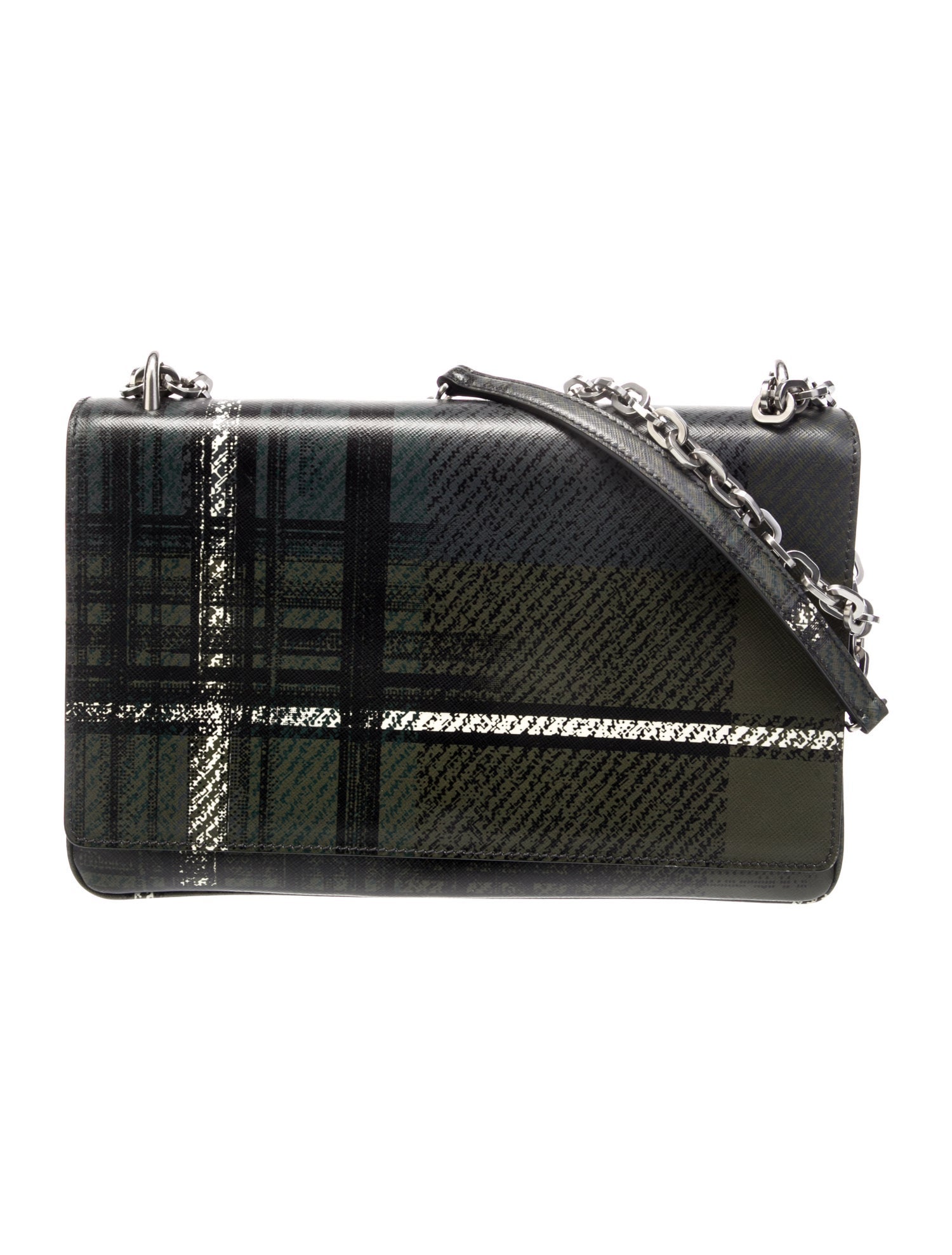 Prada Saffiano Lux Leather Shoulder Bag