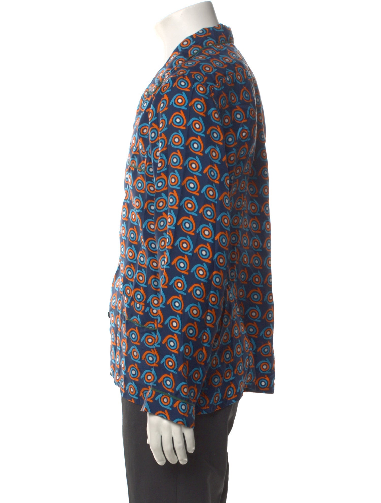 Prada 2015 Silk Pajama Top