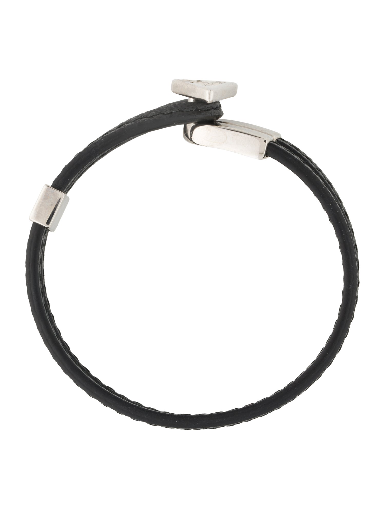 Prada Leather Saffiano Bracelet