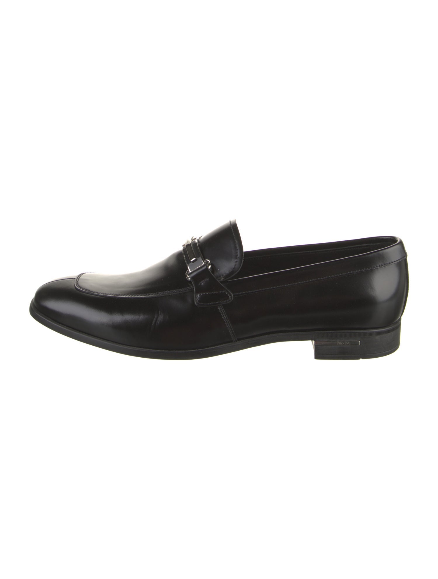 Prada Leather Dress Loafers