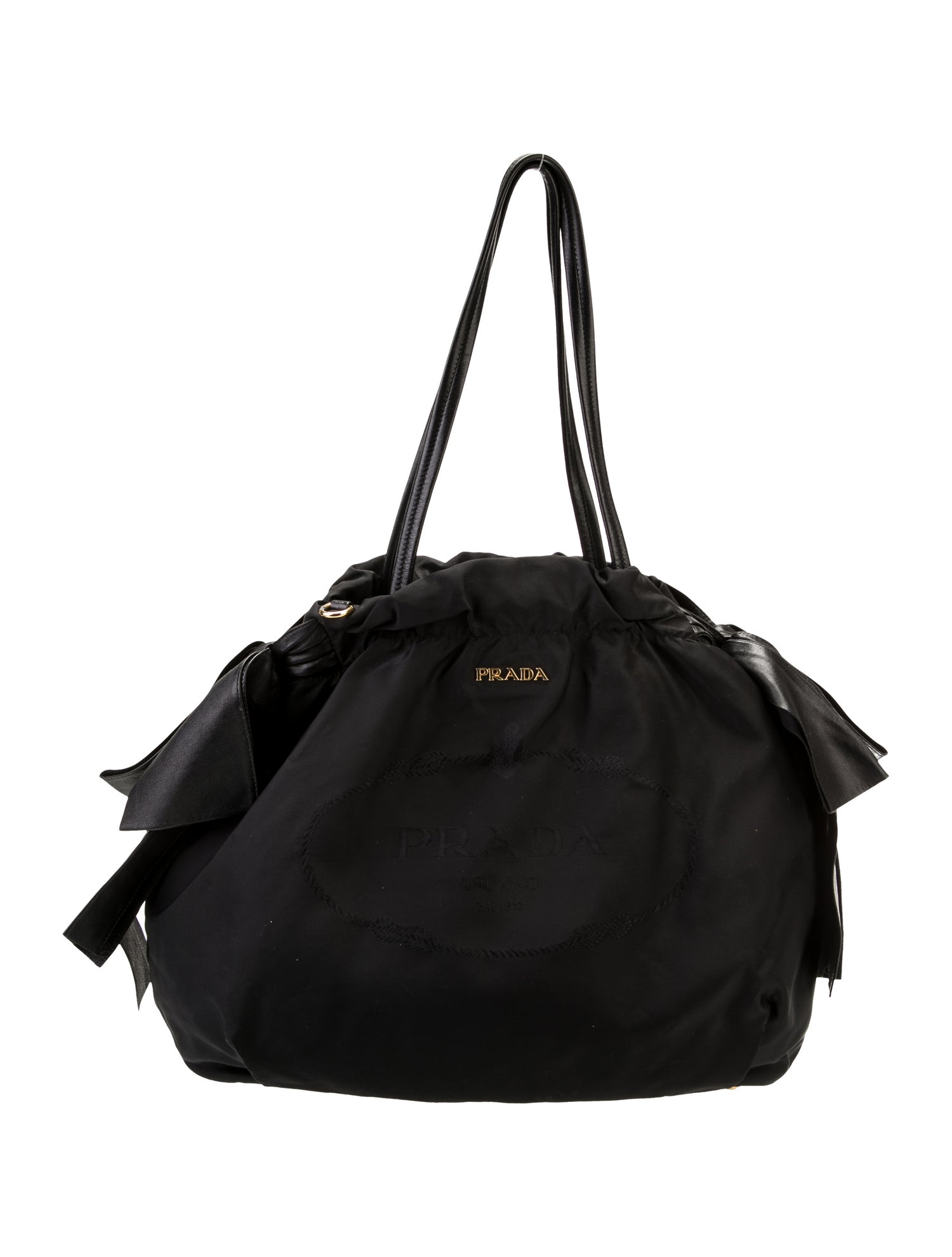 Prada Tessuto Logo Jacquard