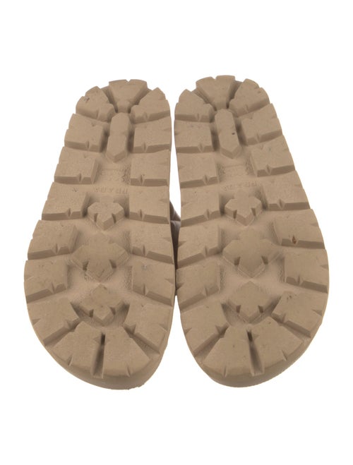 Prada Leather Slides