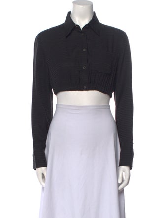 Prada 2022 Silk Crop Top