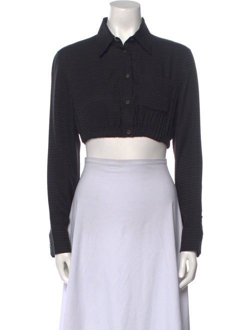 Prada 2022 Silk Crop Top