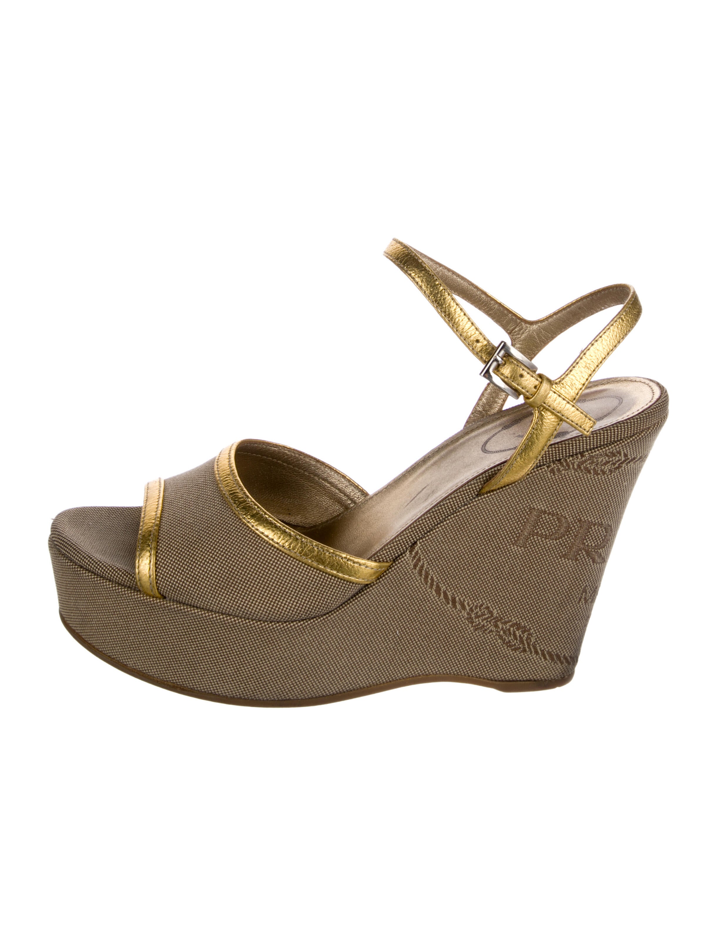 Prada Canvas Printed Espadrilles