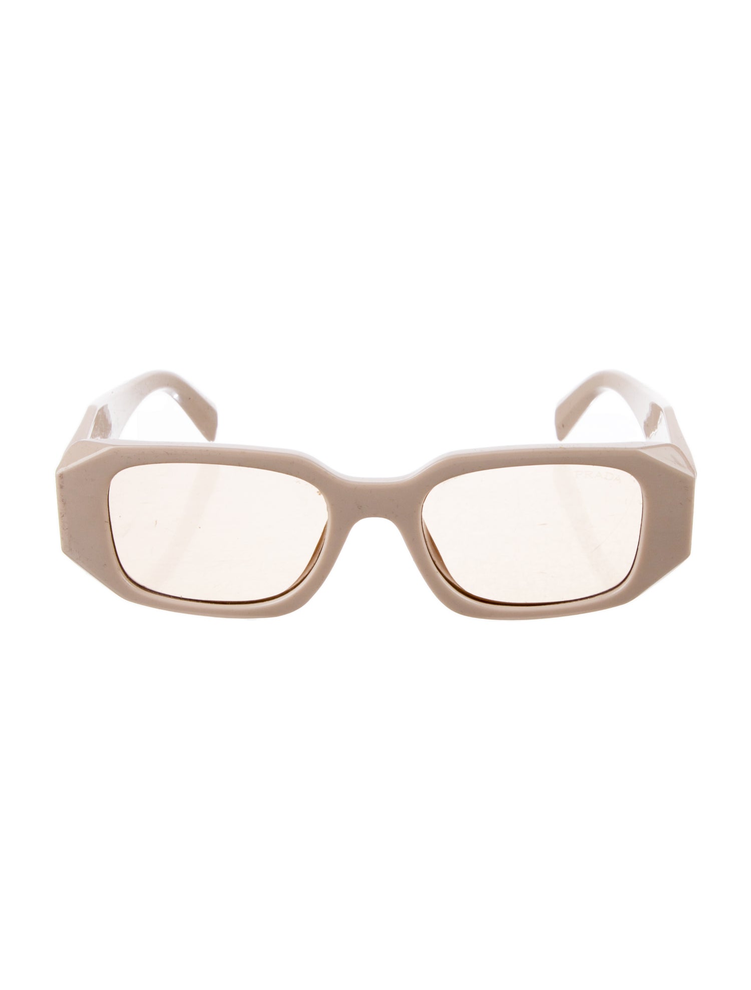 Prada Square Tinted Sunglasses