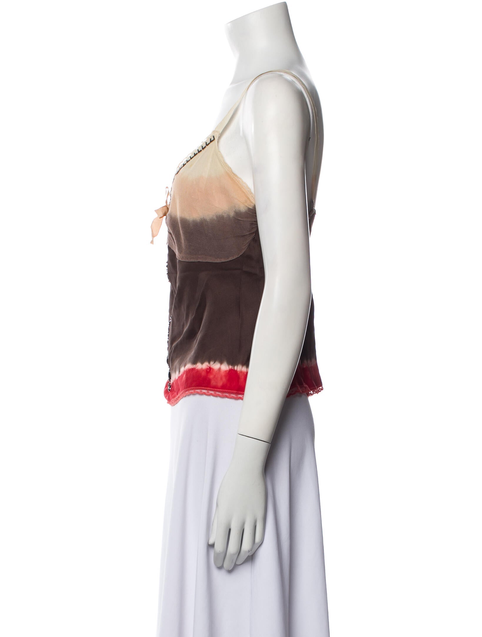 Prada Vintage 2004 Crop Top