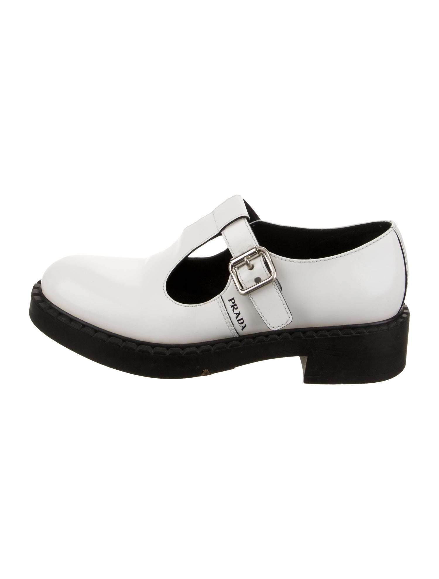 Prada Leather Oxfords