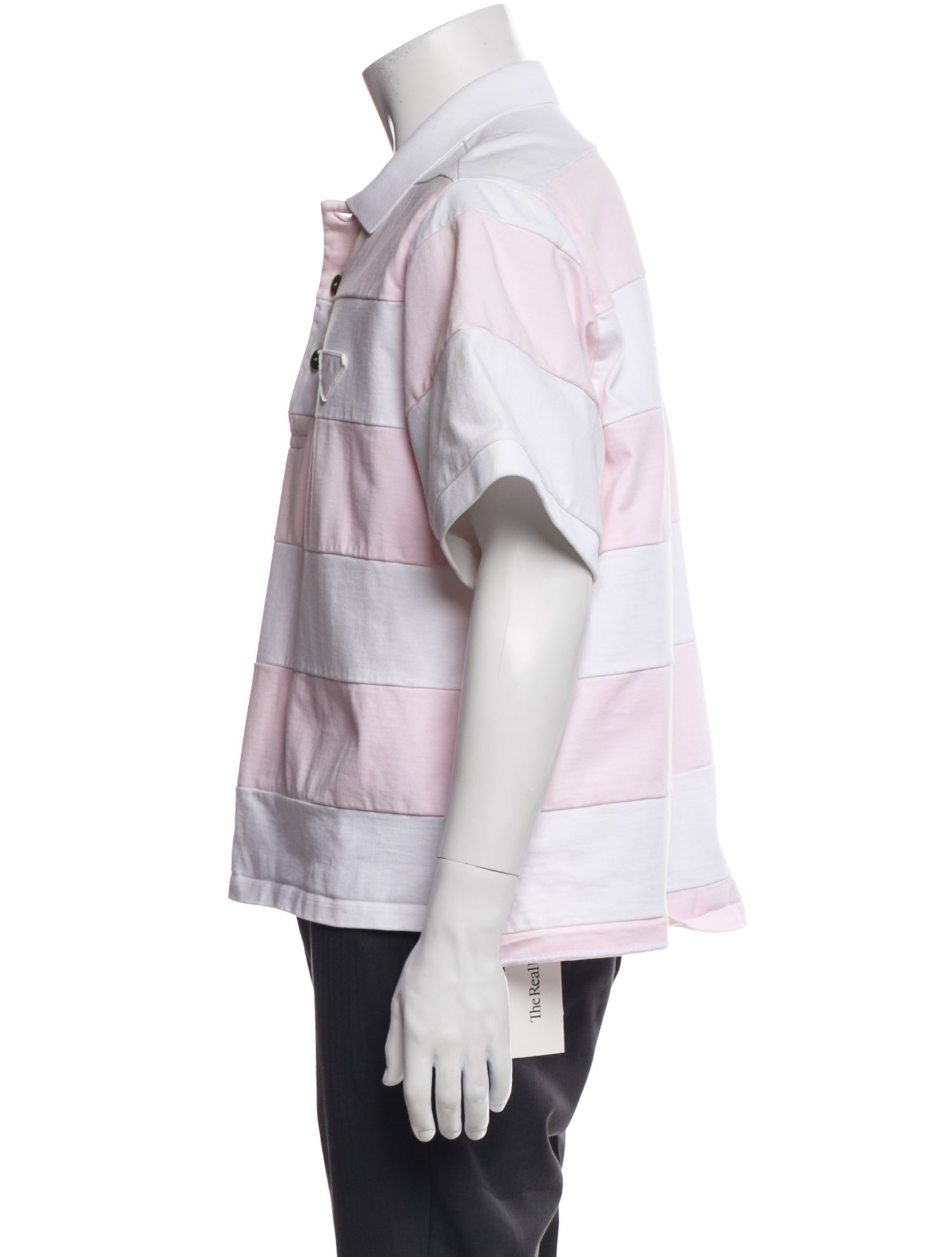 Prada 2020 Striped Polo Shirt